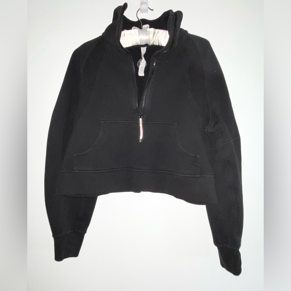 Lululemon Scuba Oversized Half-Zip Hoodie in black Size XS / S Athleisure Yoga